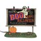 Department 56 Villages 4.5 Inch Lit Ghost Billboard Halloween Halloween Village , Halloween Village Accessory